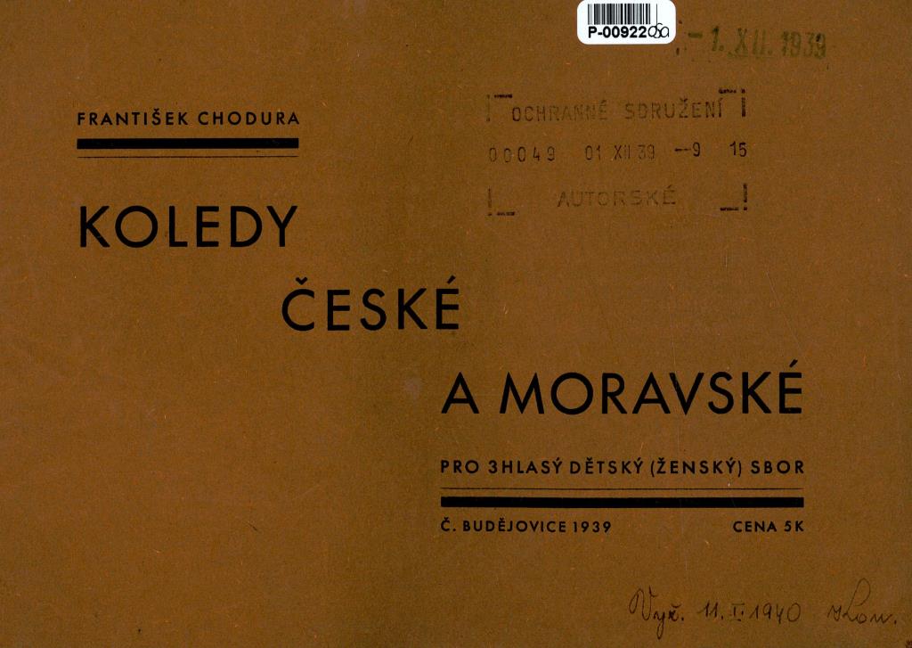 Koledy České a Moravské