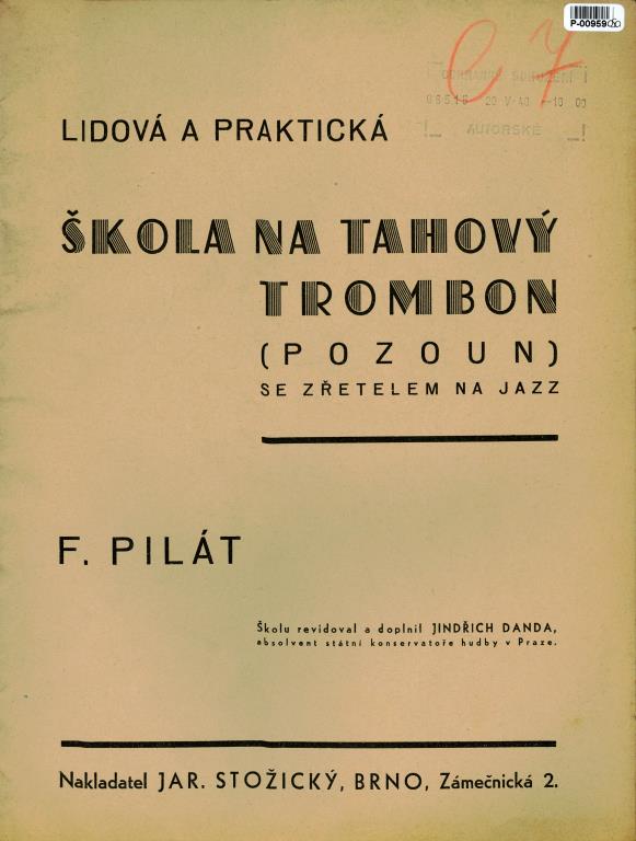 Škola na tahový trombon