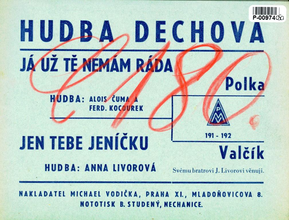 Hudba dechová 191-192