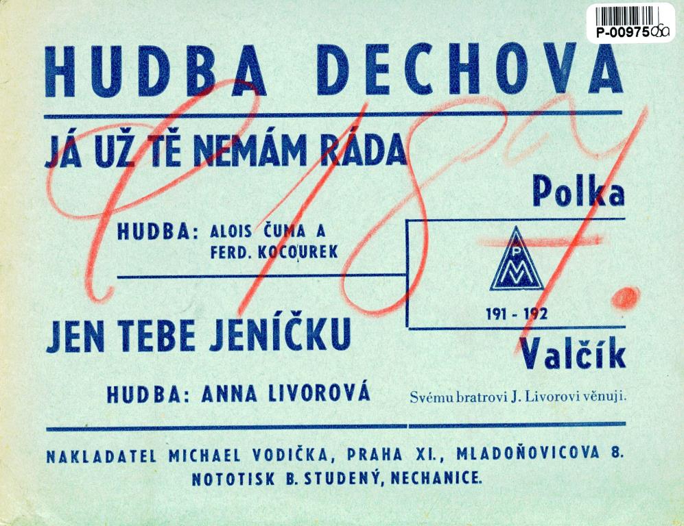 Hudba dechová 191-192