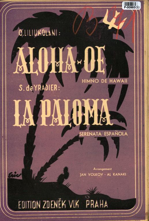 Aloha oe, La Paloma