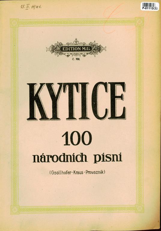 Kytice - 100 národních písní