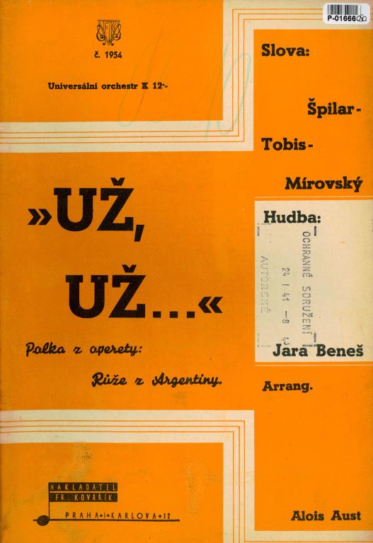 Universální orchestr č. 1954 - Už, už...