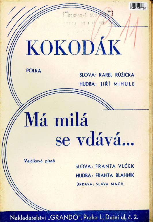 Kokodák, Má milá se vdává...