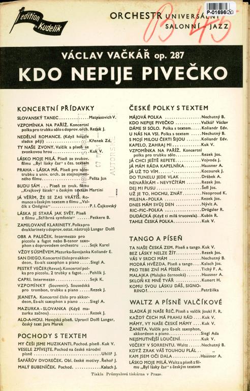 Kdo nepije pivečko