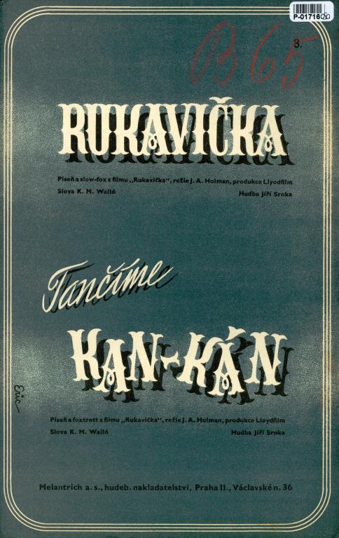 Rukavička, Tančíme Kan-Kán