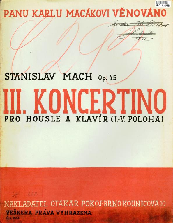 III. Koncertino