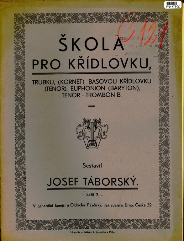 Škola pro křídlovku - sešit 3