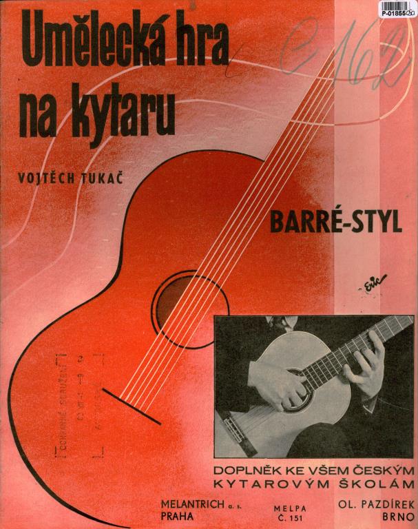 Umělecká hra na kytaru - Barré-styl