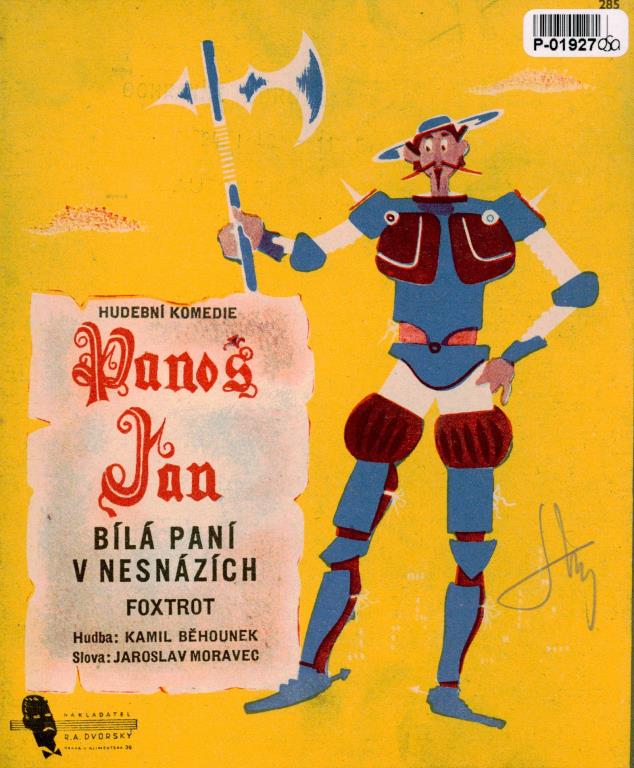 Panoš Jan - Bílá paní v neznázích