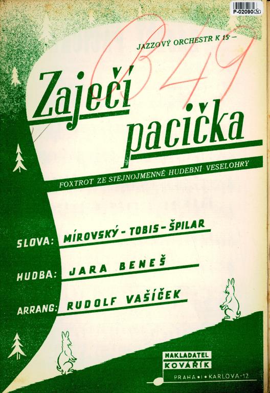 Jazzový orchestr - Zaječí pacička