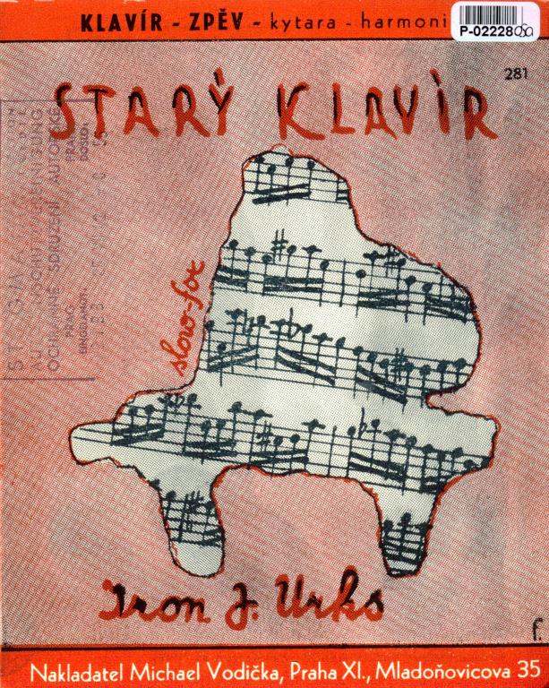 Klavír - Zpěv - kytara - harmonika 281 - Starý klavír