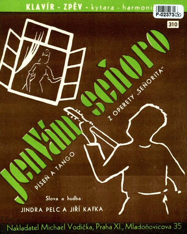 Klavír - Zpěv - kytara - harmonika 310 - Jen Vám seňoro