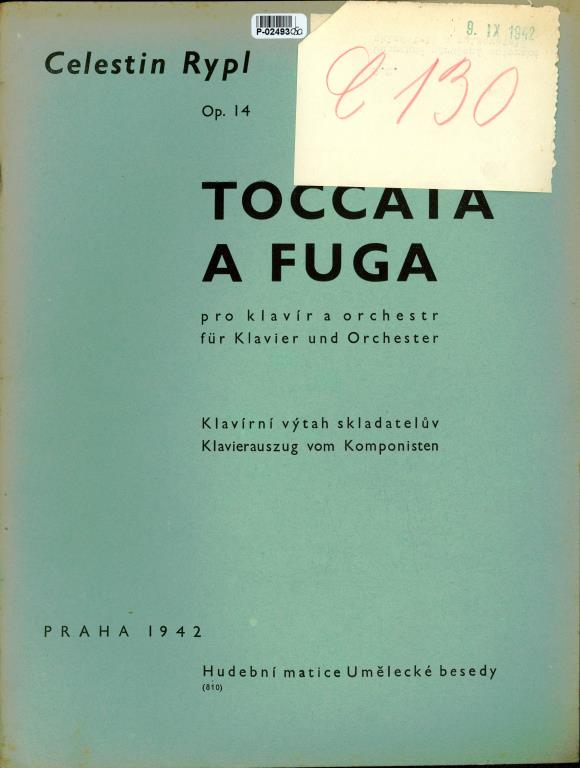 Toccata a fuga pro klavír a orchestr