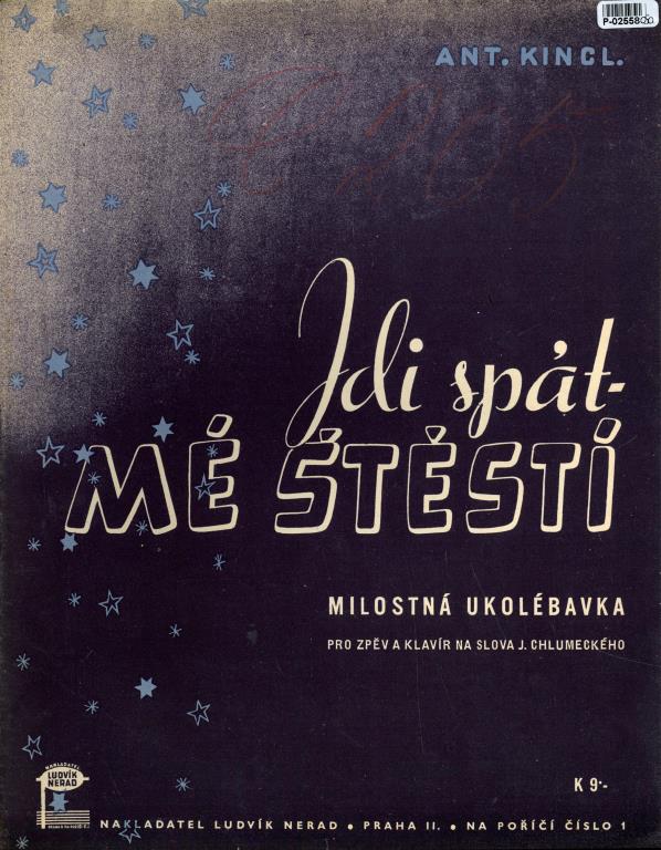 Jdi spát - mé štěstí