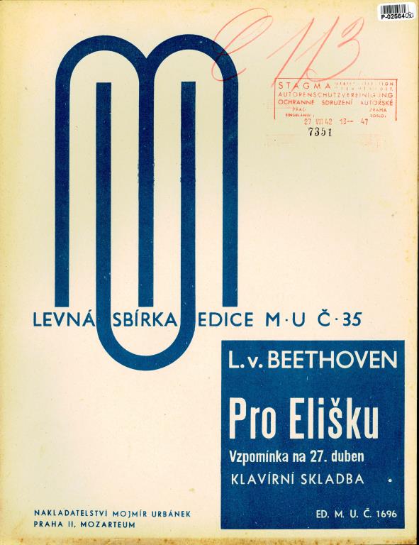 Levná sbírka edice M. U. č. 35 - Pro Elišku