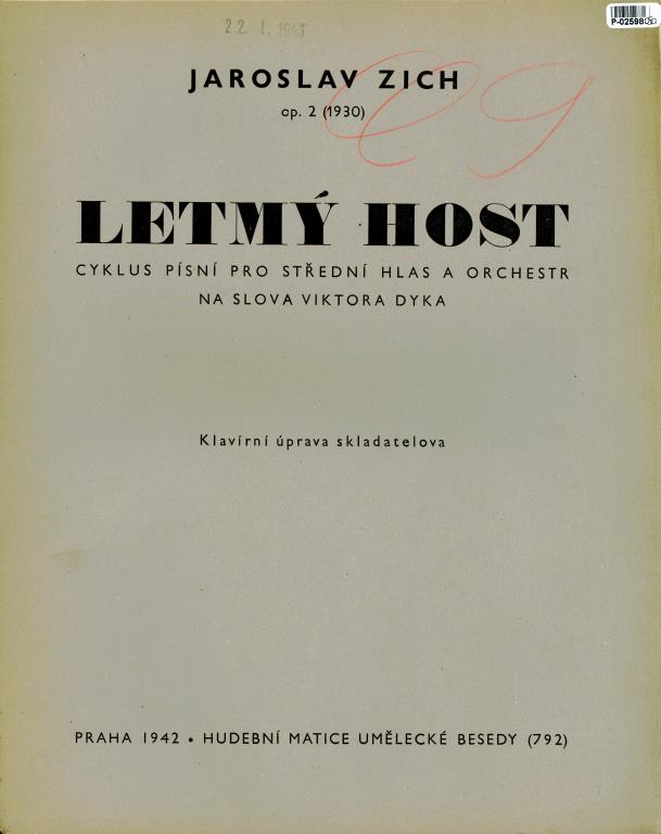 Letmý host