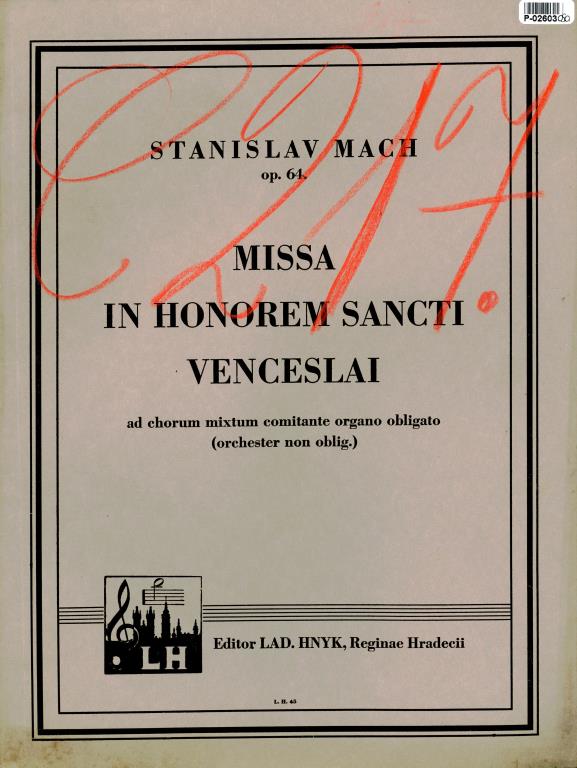 Missa in honorem sancti venceslai