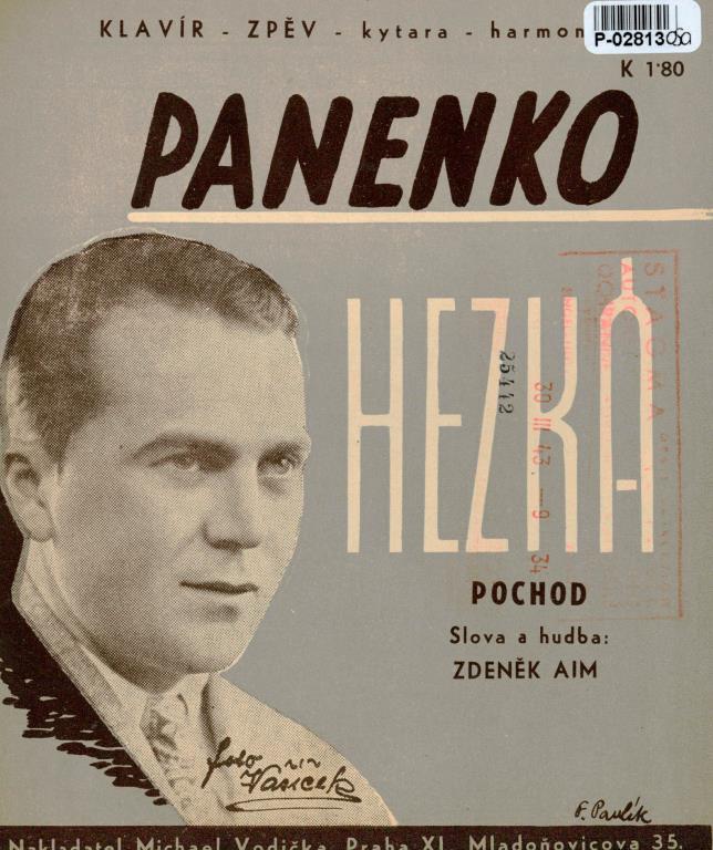 Klavír - Zpěv - kytara - harmonika - Panenko hezká