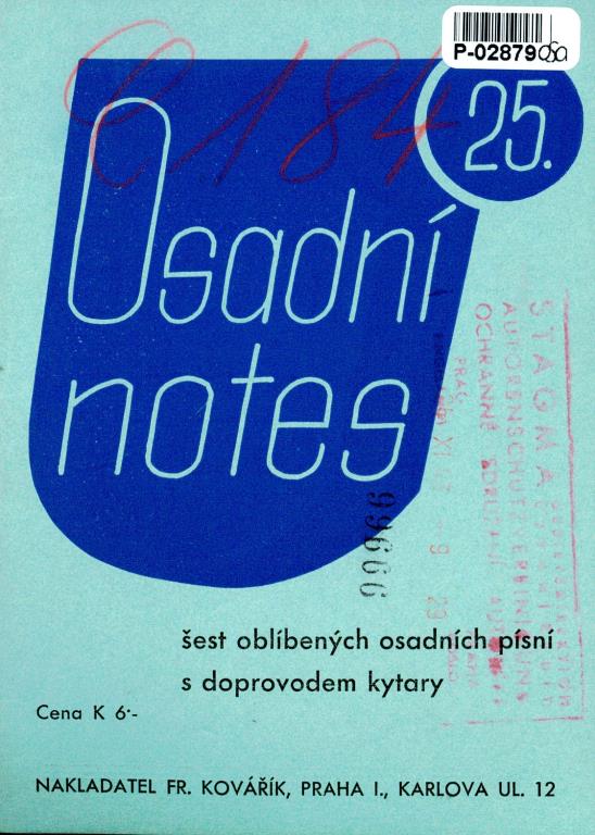 Osadní notes 25.