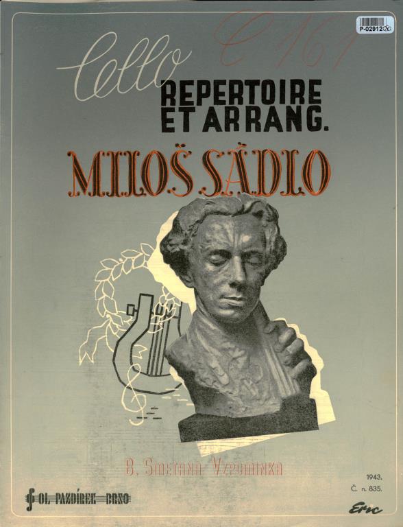 Cello repertoire et arrang. Miloš Sádlo - Vzpomínka