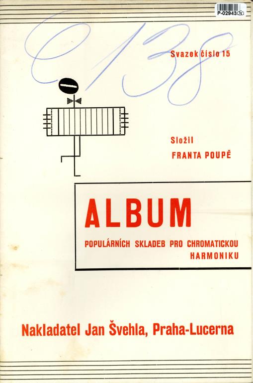 Album populárních skladeb pro chromatickou harmoniku svazek č. 15