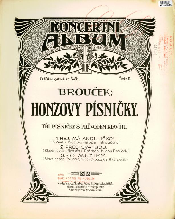 Koncertní album Brouček č. 11: Honzovcy písničky