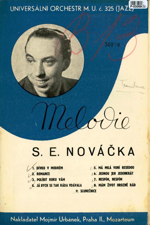 Universální orchestr M. U. č. 325 - Melodie S. E. Nováčka