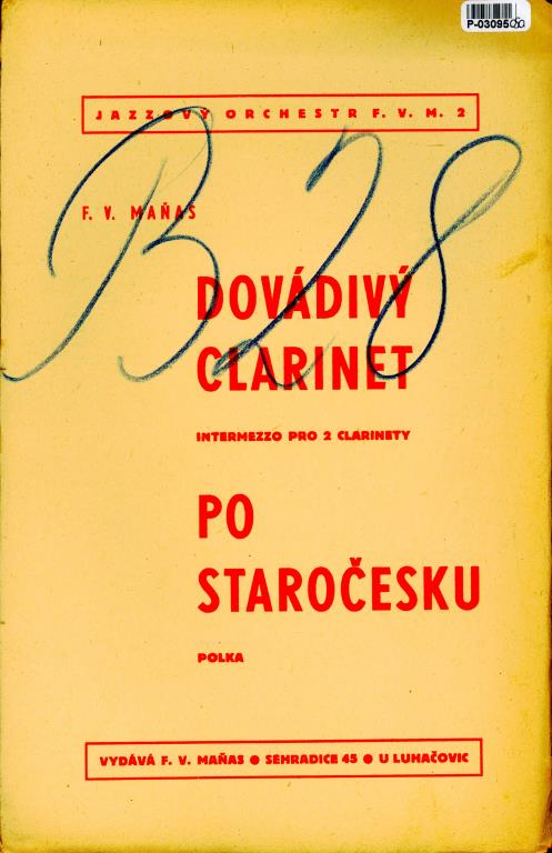 Jazzový orchestr F. V. N. 2 - Dovádivý clarinet, Po staročesku