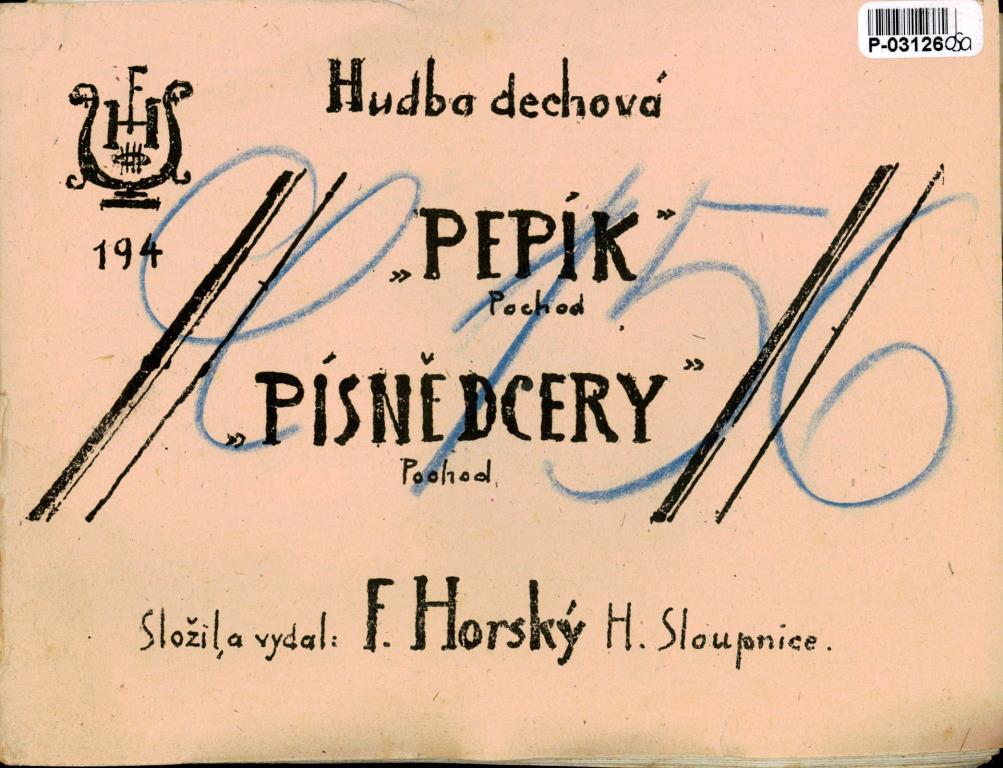 Hudba dechová 194 - Pepík, Písně dcery