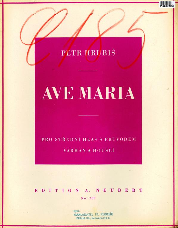 Edition Neubert 289 - Ave Maria
