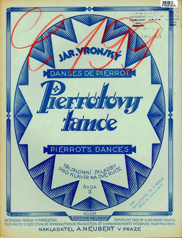 Edition Neubert 231 - Pierrotovy tance