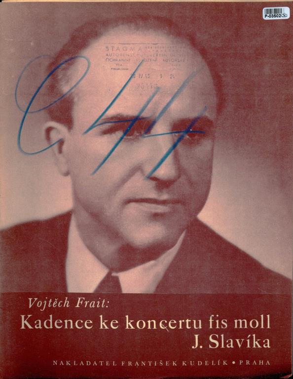 Kadence ke koncertu fis moll J. Slavíka