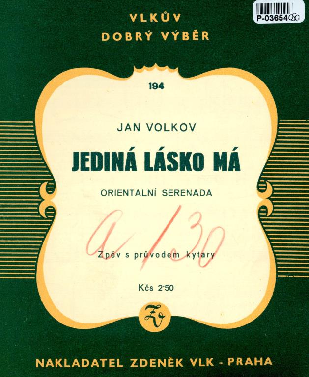 Jediná lásko má