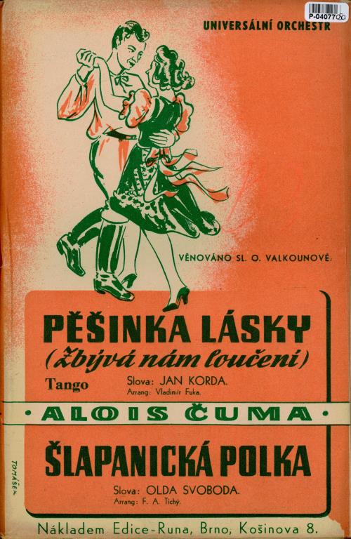 Pěšinka lásky, Šlapanická polka