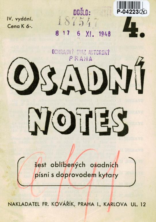 Osadní notes 4.