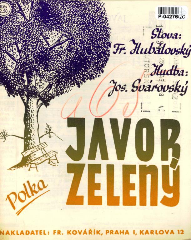 Javor zelený