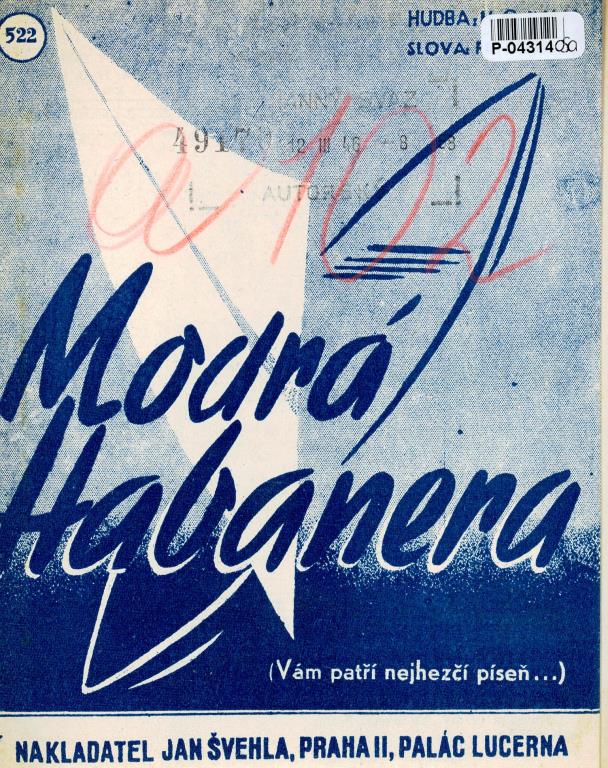 Modrá Habanera