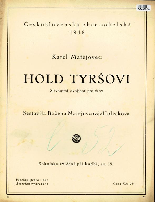 Hold Tyršovi - Sokol