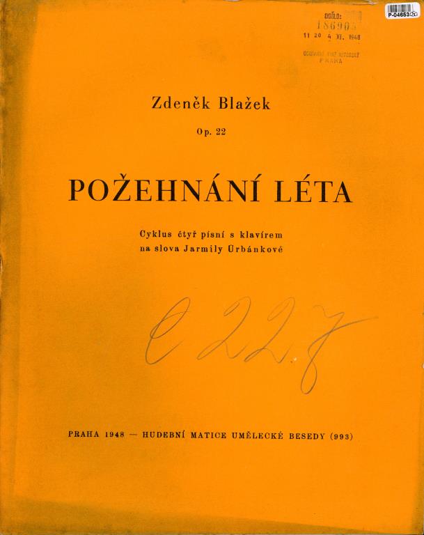 Požehnání léta