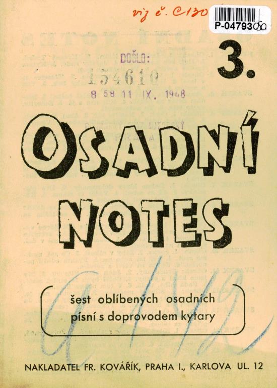 Osadní notes 3.