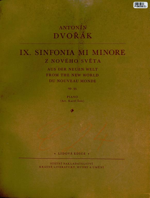 lX. sinfonia mi minore