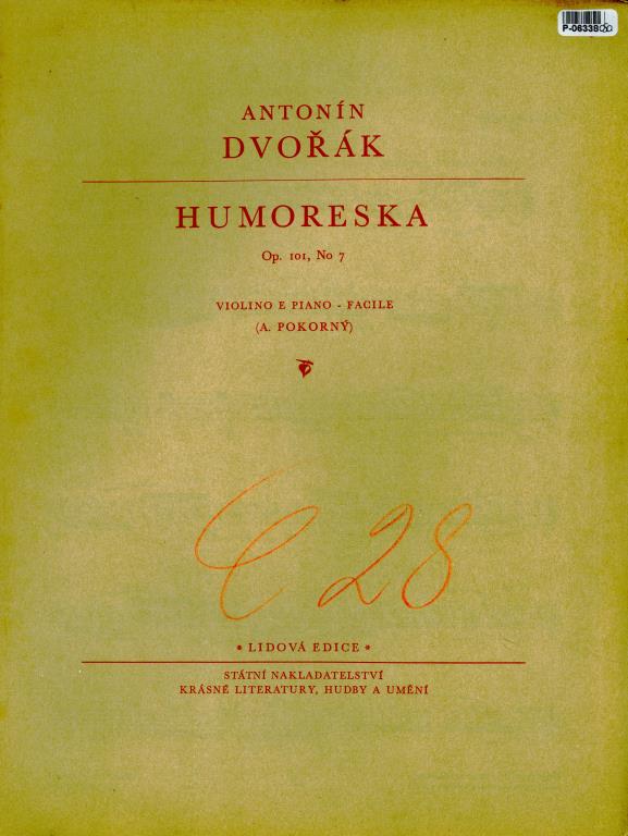 Humoreska (violino e piano - facile)