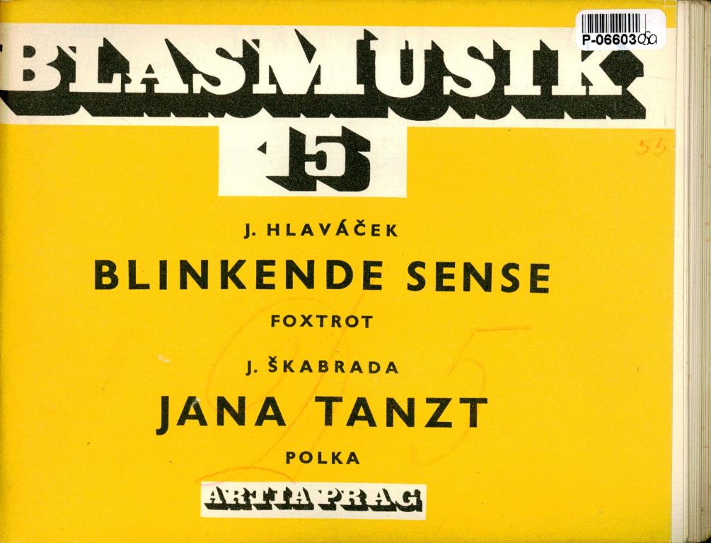 Blasmusik 15 - Blinkende sense, Jana tanzt