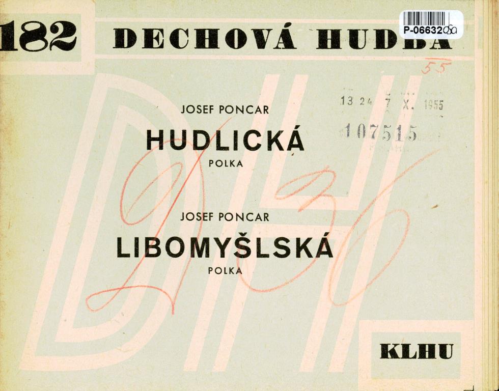 Dechová hudba 182 - Hudlická, Libomyšlská