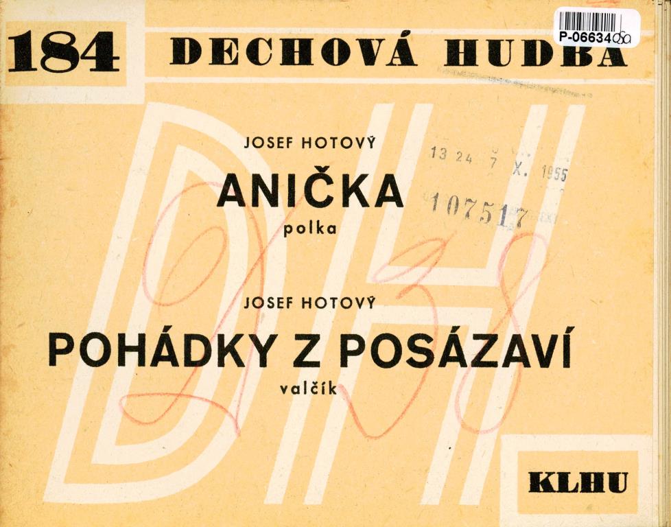 Dechová hudba 184 - Anička, Pohádky z Posázaví