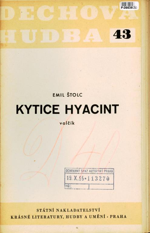 Dechová hudba 43 - Kytice hyacint