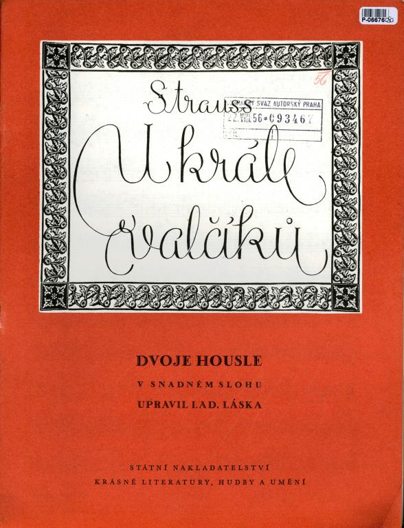 Strauss u krále valčíku - Dvoje housle v snadném slohu