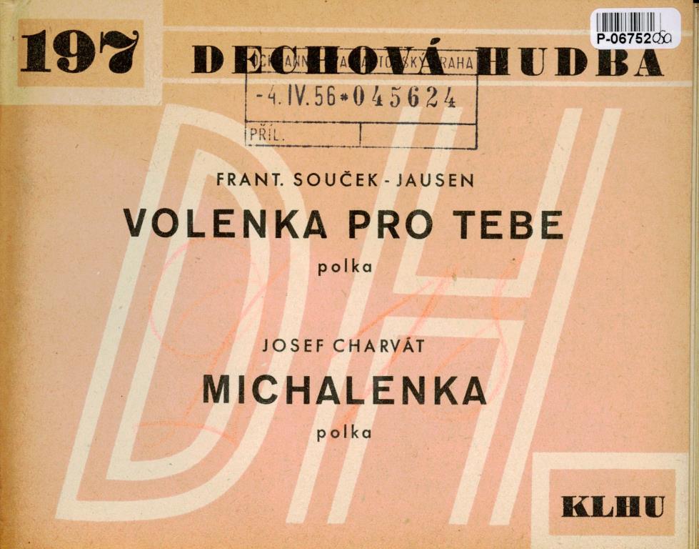 Dechová hudba 197 - Volenka pro tebe, Michalenka