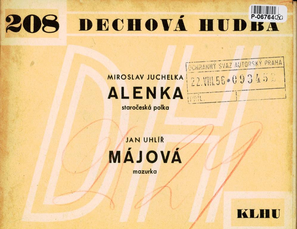 Dechová hudba 208 - Alenka, Májová